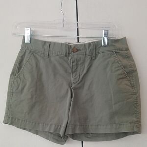Old Navy Green Cargo Shorts with Mid-Thigh Length
